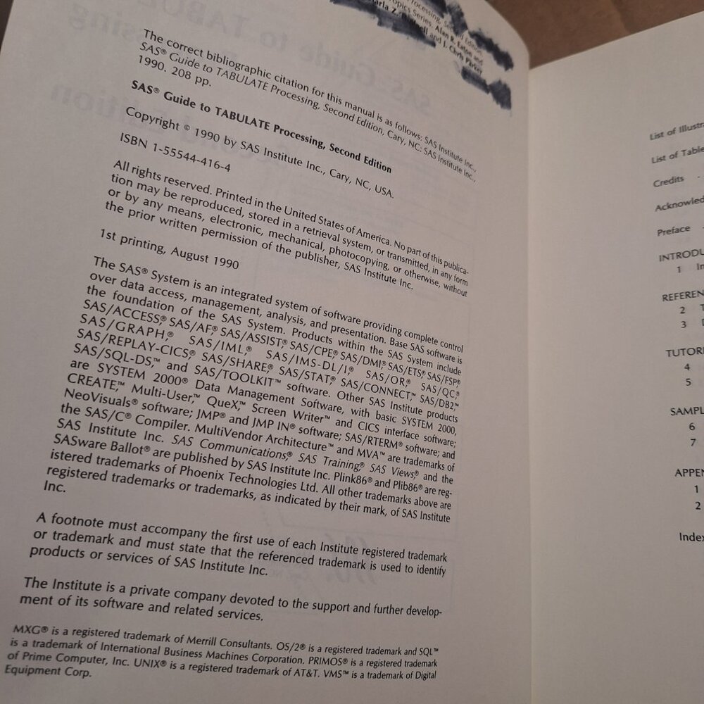 SAS Guide to TABULATE processing - Picture 5 of 9